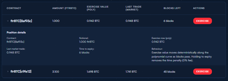 Contract Detail Modal